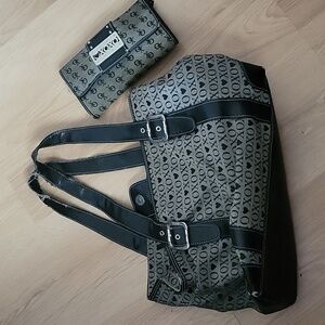 XOXO bag and wallet